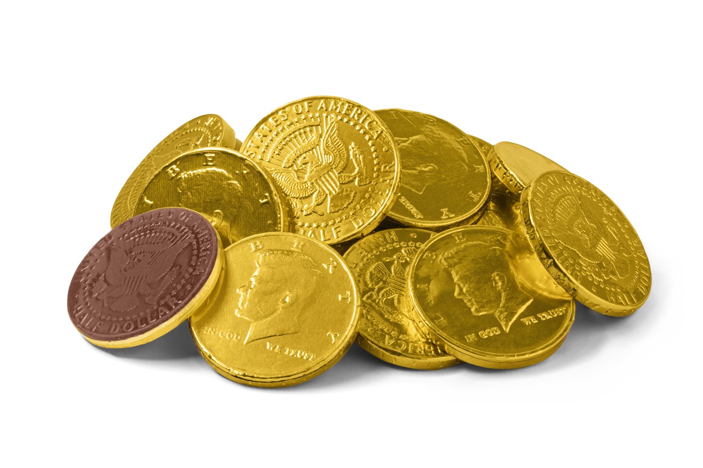 Chocolate Gold Coins Premium Chocolates Nuts